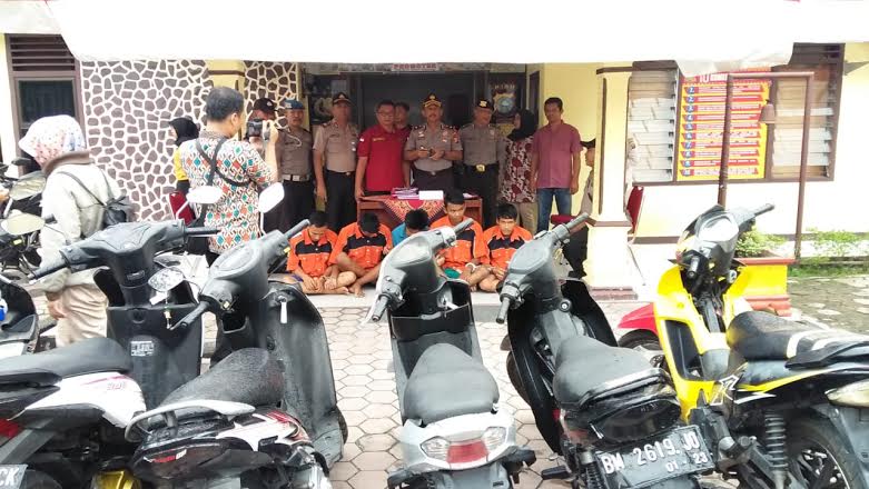 Sindikat Curanmor di Masjid Dibekuk, Tiga Pelaku Anak di Bawah Umur